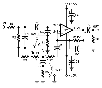 Auto Loudness Control circuit