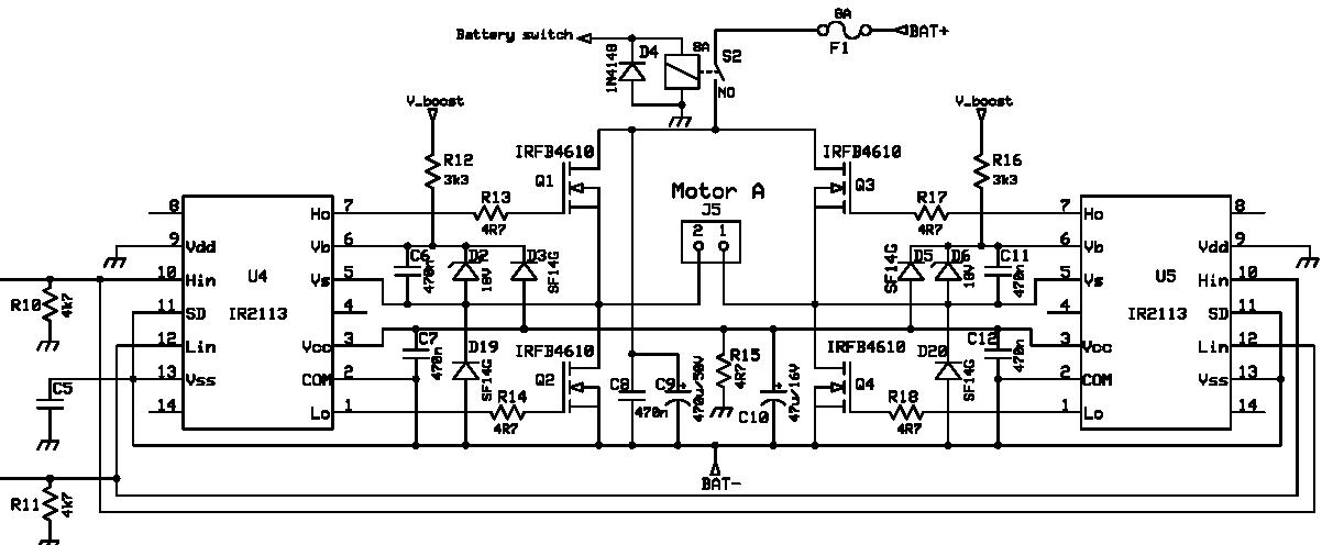 Electrical drive III circuit