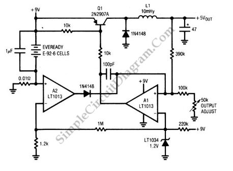 Low-Power Switching Regulator circuit