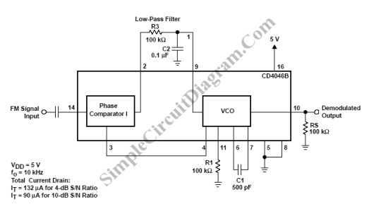 PLL FM Demodulator circuit
