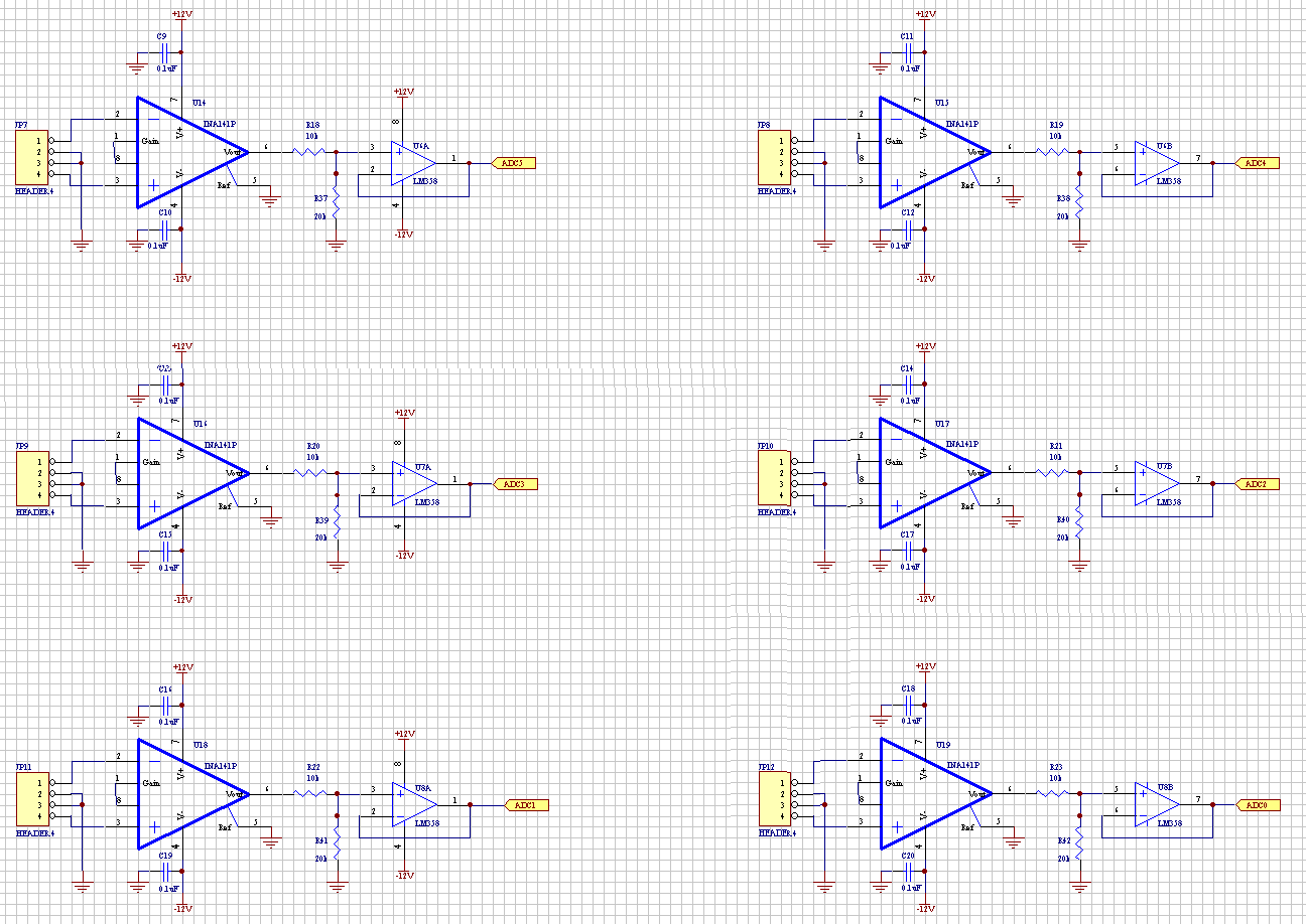 Current Sensor Board circuit