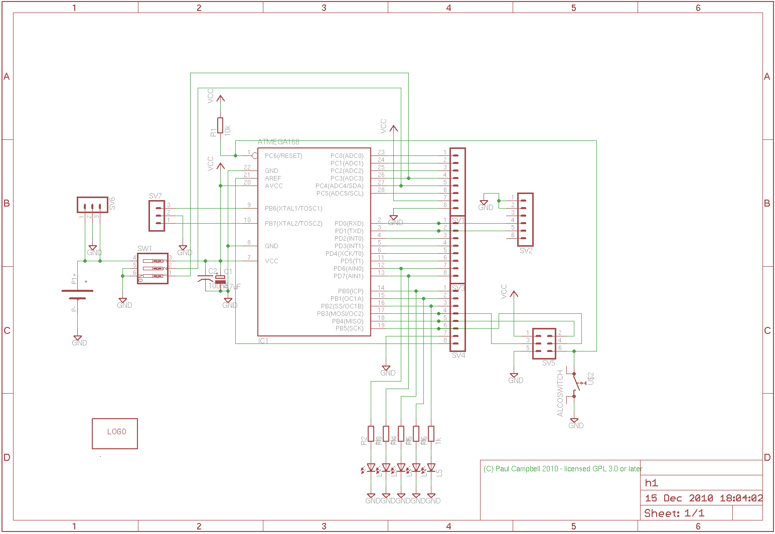 DSpace badge board build Instructions circuit