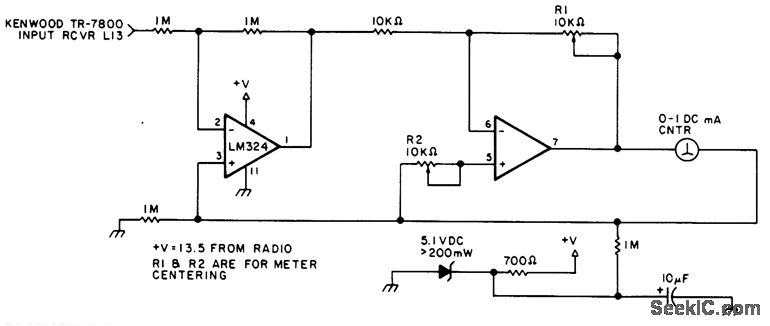 DEVIATION METER circuit