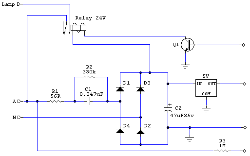 12v sensor light circuit