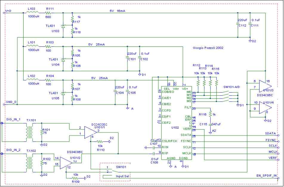 TNT1541 diy zero-oversampling dac circuit