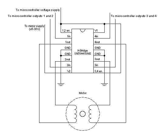 Stepper Motor circuits circuit