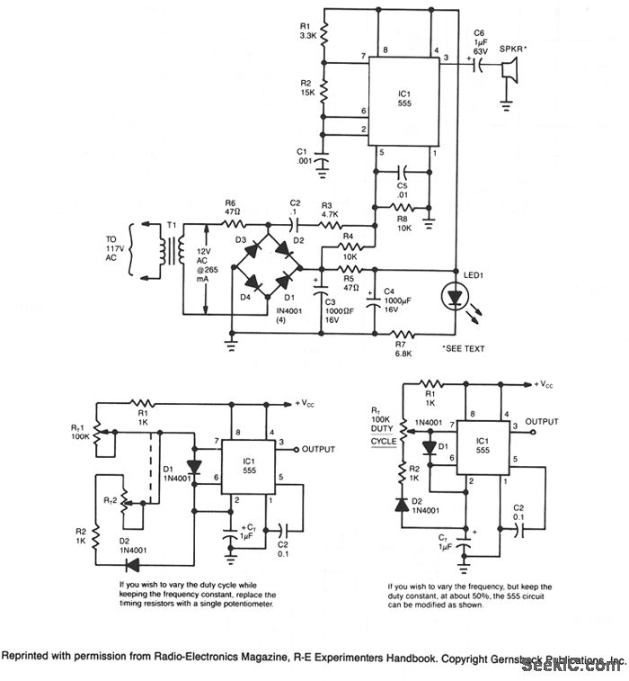ULTRASONIC PEST REPELLER circuit