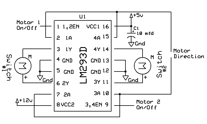Automatic Switch Project circuit