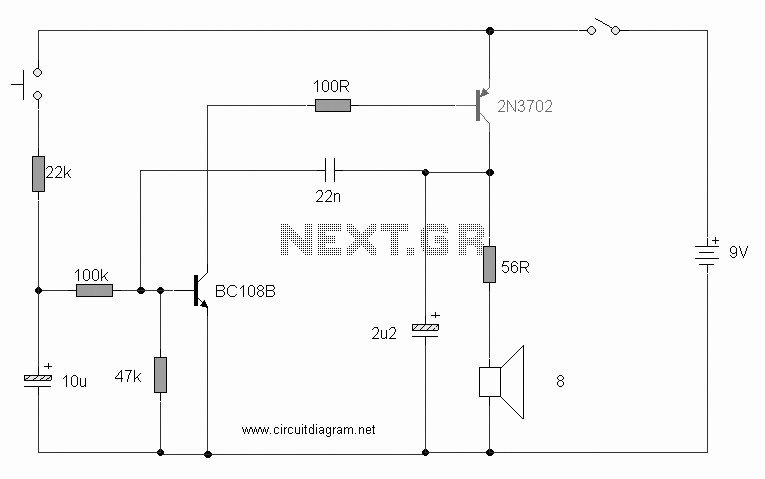 Electronic Siren circuit