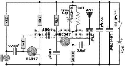 100 MHz RF Oscillator Circuit