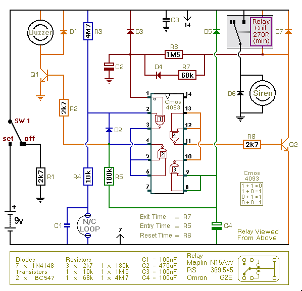 Enhanced Alarm circuit