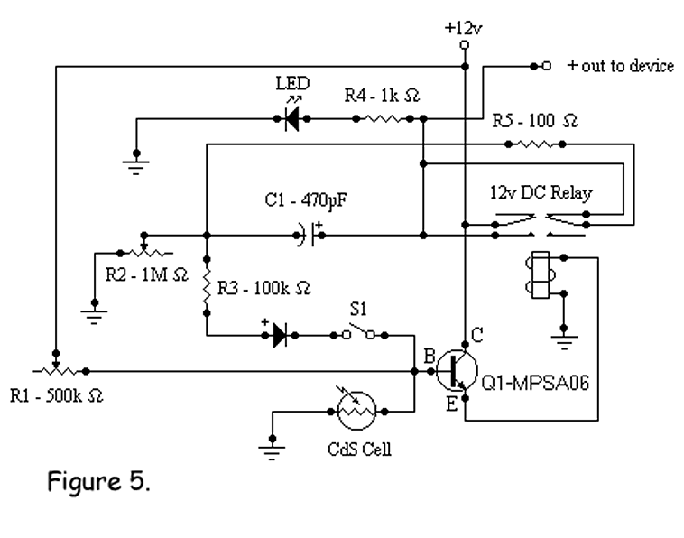 Laser beam Sensor circuit