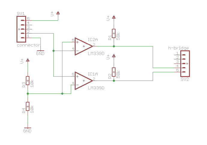 lm339 and bit of fun with accelerometer circuit