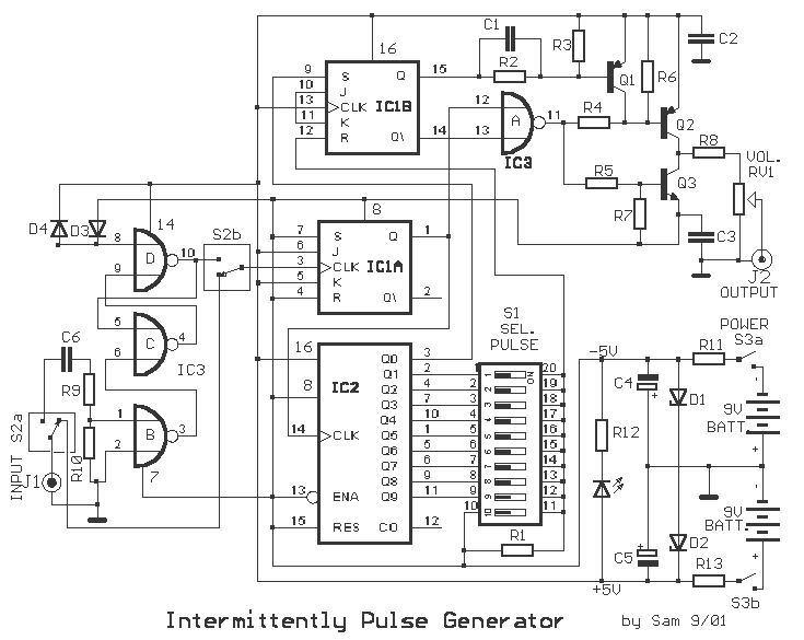 Square wave oscillator circuit