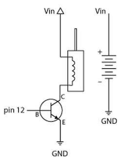 Knock Block using an Arduino board circuit