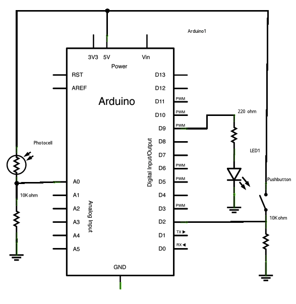 Arduino While Loop circuit