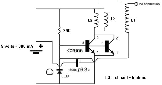Joulethief SEC exciter circuit