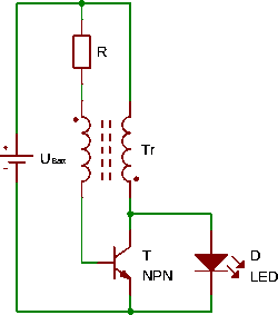 Joule thief History circuit