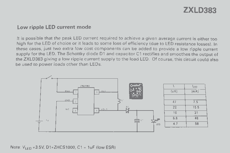 Joule Thief Circuit board circuit