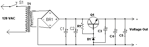 High Current Power Supply circuit