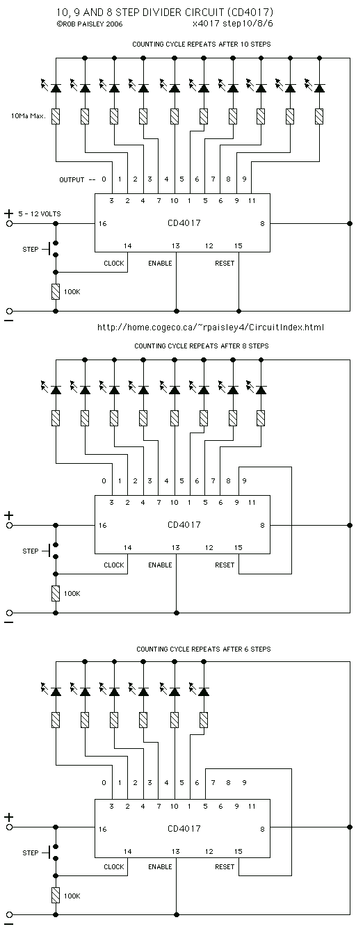 10 Step LED Circuit
