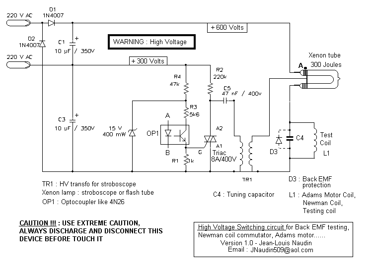 High Voltage Switching for Energy Recovery circuit