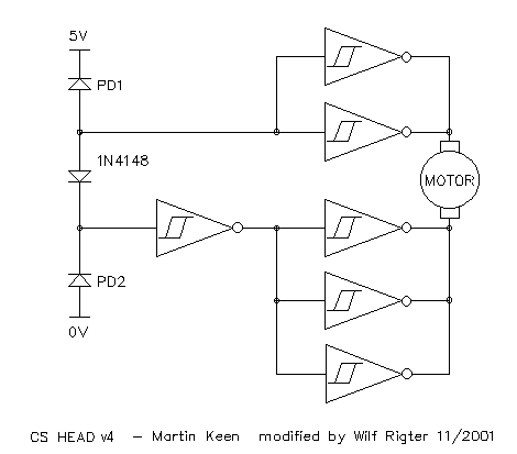 The SC Schmitt Comparator Head circuit