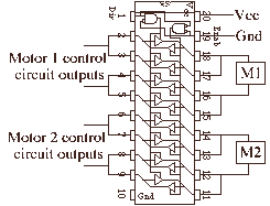 74*245-based motor driver – Circuit Schematic