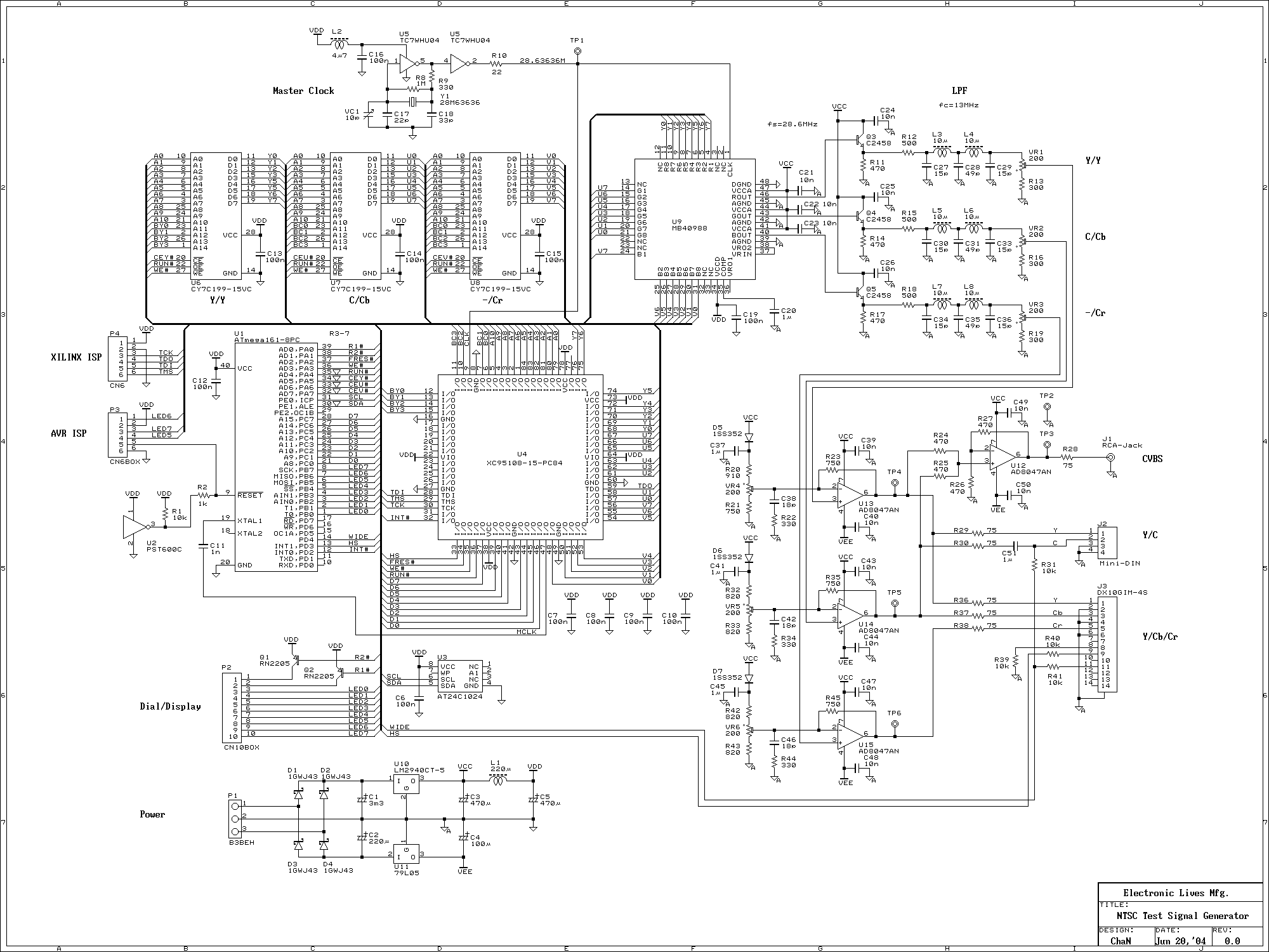 Test Signal Generator circuit